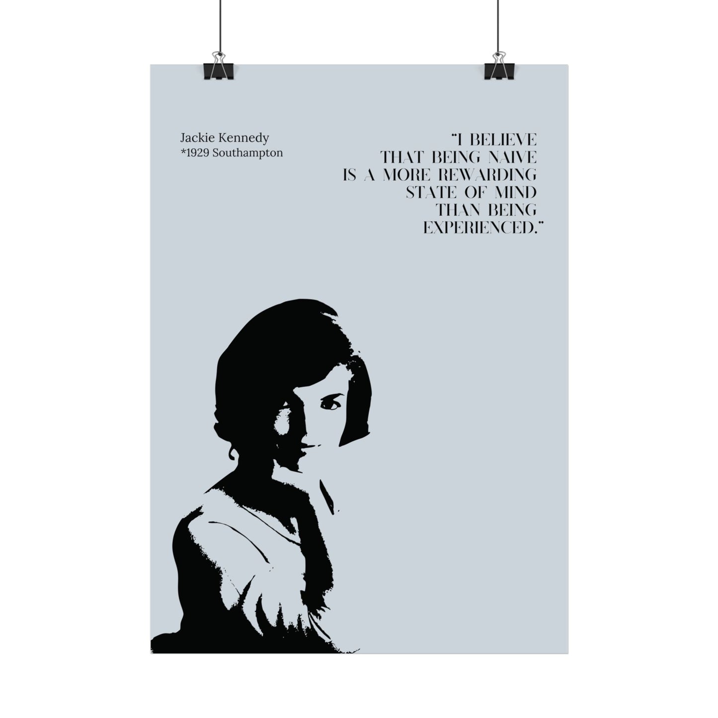 Poster "Jackie Kennedy"