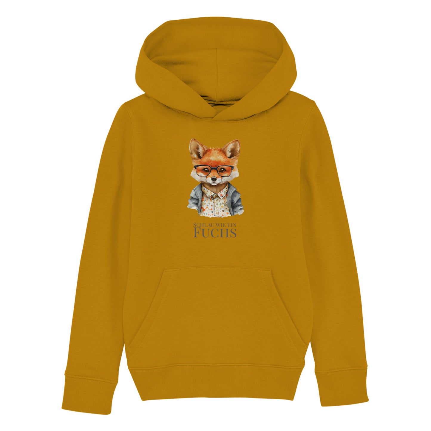 Hoodie für Kinder "Schlau wie ein Fuchs"