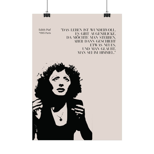 Poster "Edith Piaf"