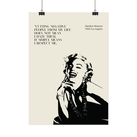 Poster "Marilyn Monroe"