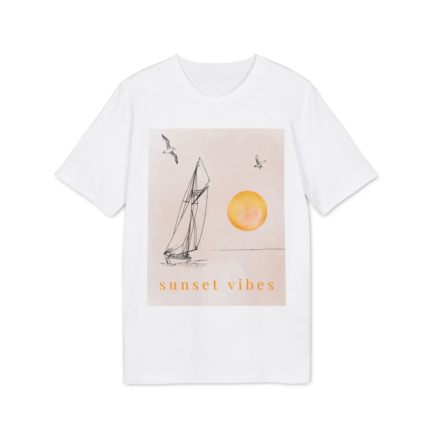 T-shirt "sunset vibes"