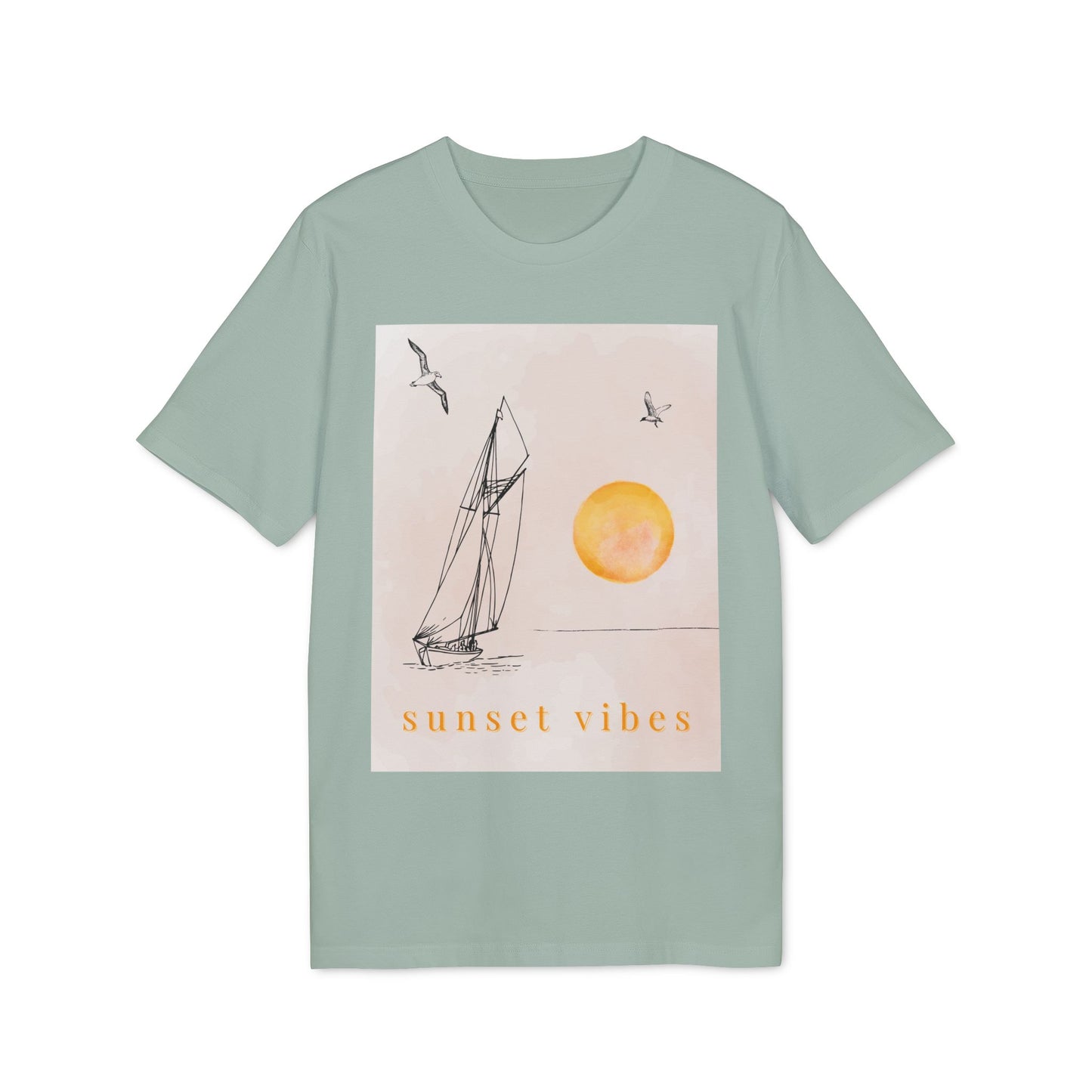 T-shirt "sunset vibes"