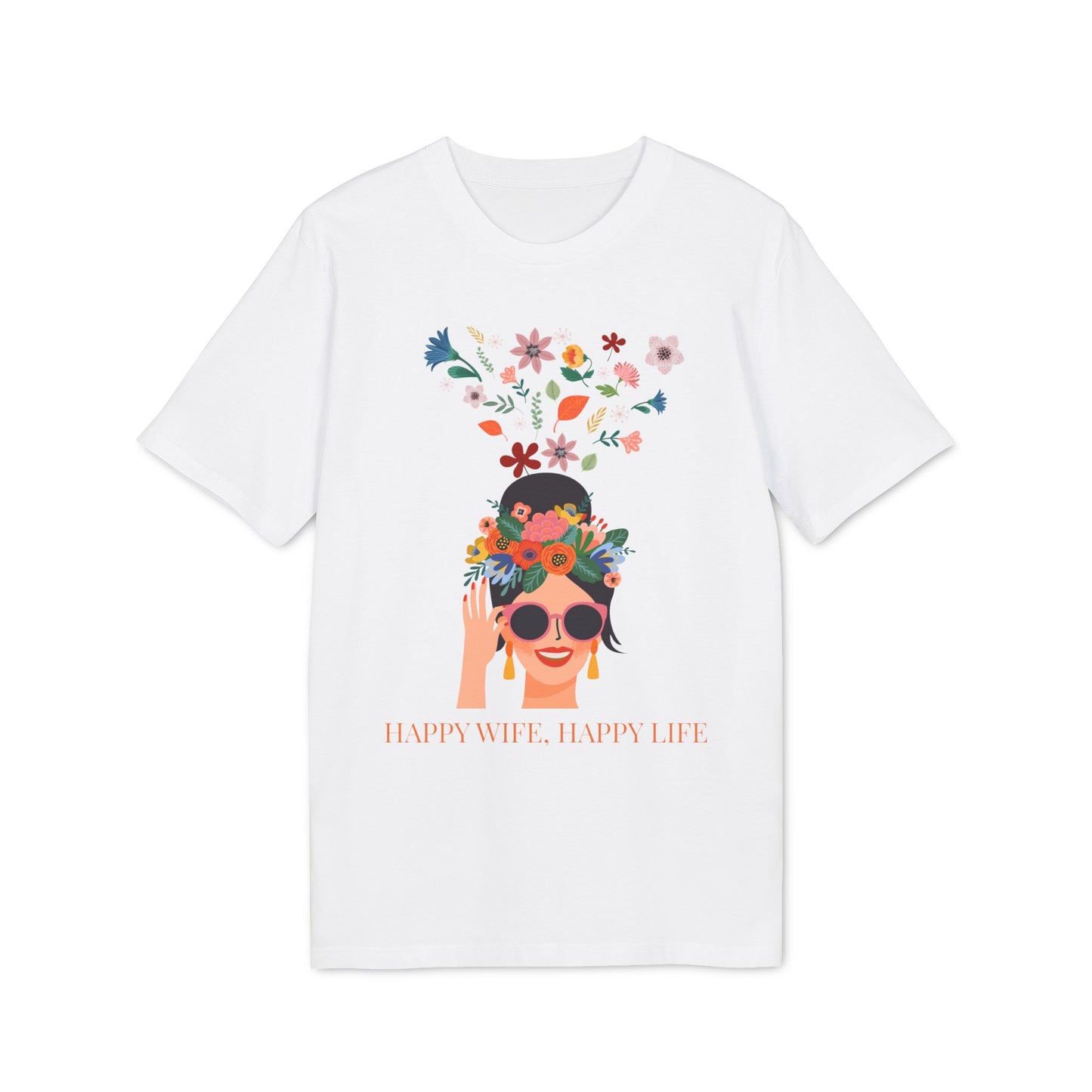 T-Shirt "Happy Wife, Happy Life"