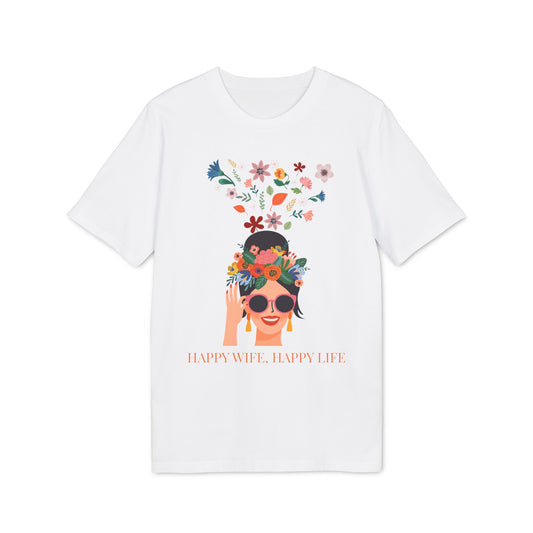 T-Shirt "Happy Wife, Happy Life"