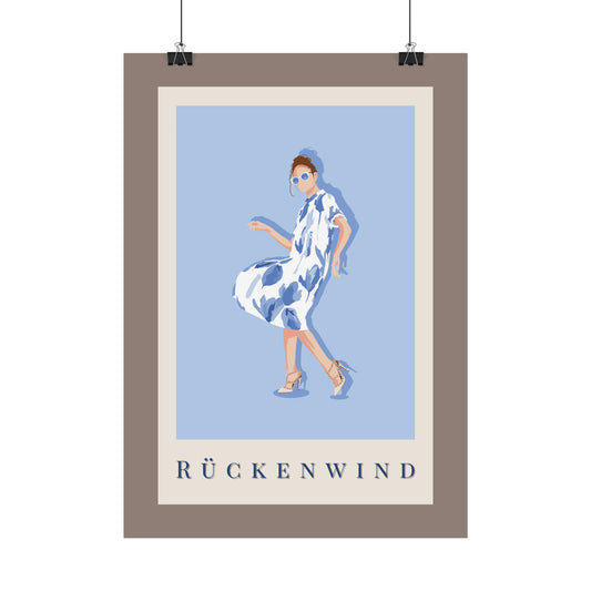 Poster "Rückenwind"