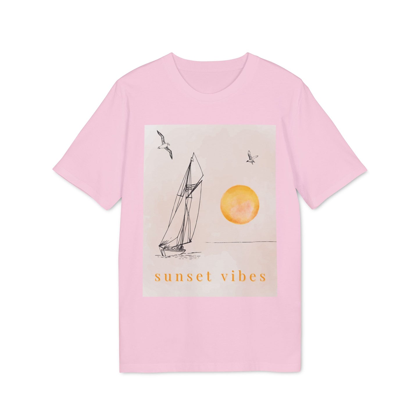 T-shirt "sunset vibes"