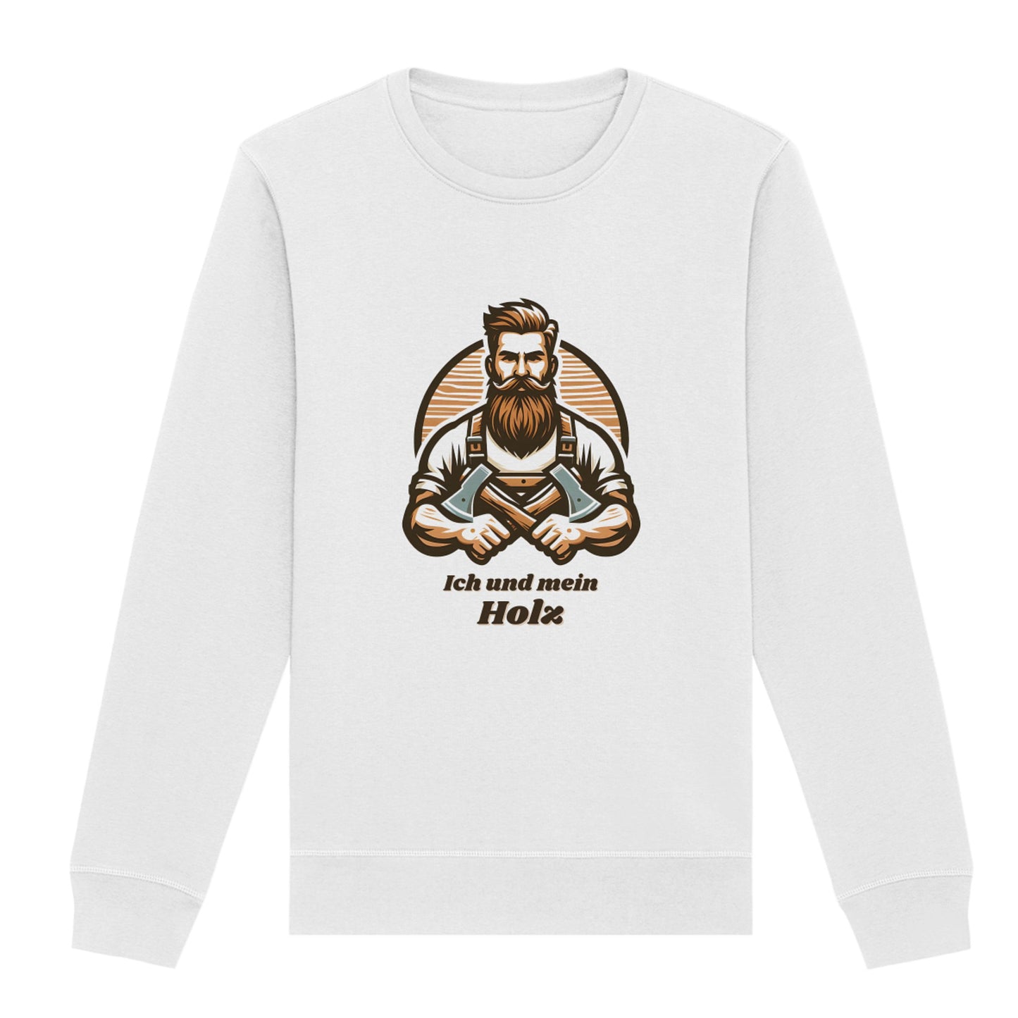 Sweatshirt "Ich und mein Holz"