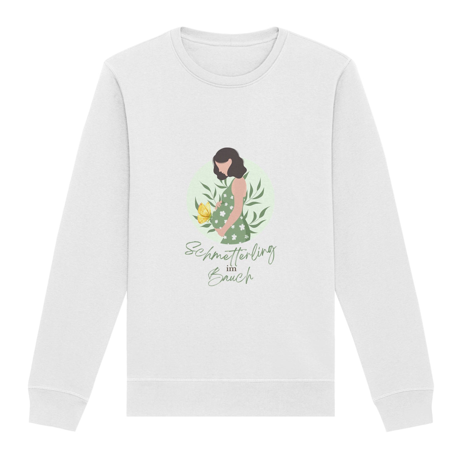 Sweatshirt "Schmetterling im Bauch"