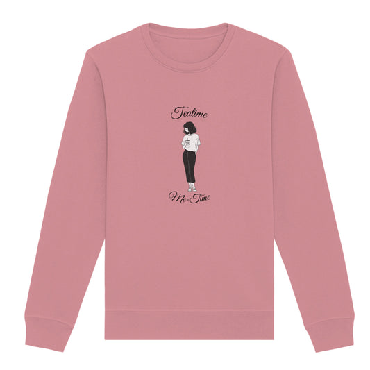 Sweatshirt "Teatime, Me-Time"