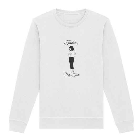Sweatshirt "Teatime, Me-Time"