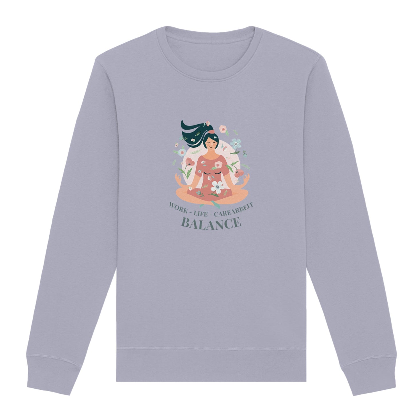Sweatshirt "Work-Life-Carearbeit-Balance"