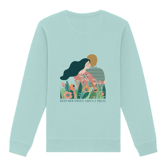 Sweatshirt "Keep her sweet, life's a treat."
