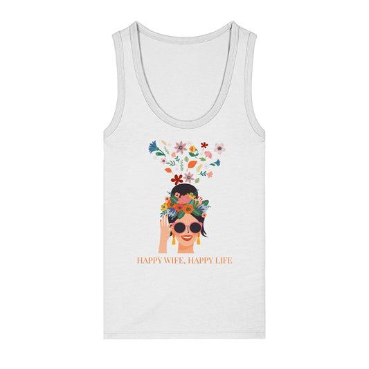 Tank Top "Happy Wife, Happy Life"
